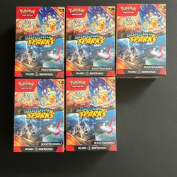 Surging Sparks Booster Bundles