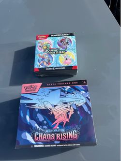 mega evolution chaos rising elite trainer box