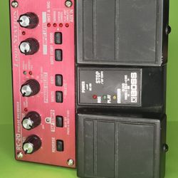Boss RC-20 Twin Loop Station Looper Effects Pedal Phrase Sampler 