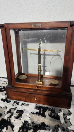 Antique Beckers' e.hesargent & co Chicago. u.s.a Hardwood & Glass