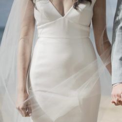 Gorgeous Custom White Wedding Dress