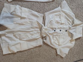 Woman size small shorts and shirt, and dress