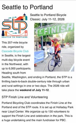 Seattle to Portland -STP coupon