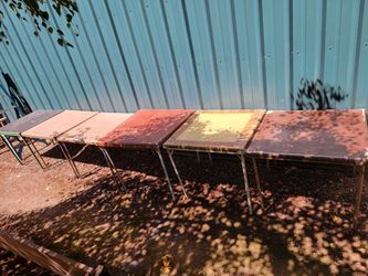 Vintage card tables