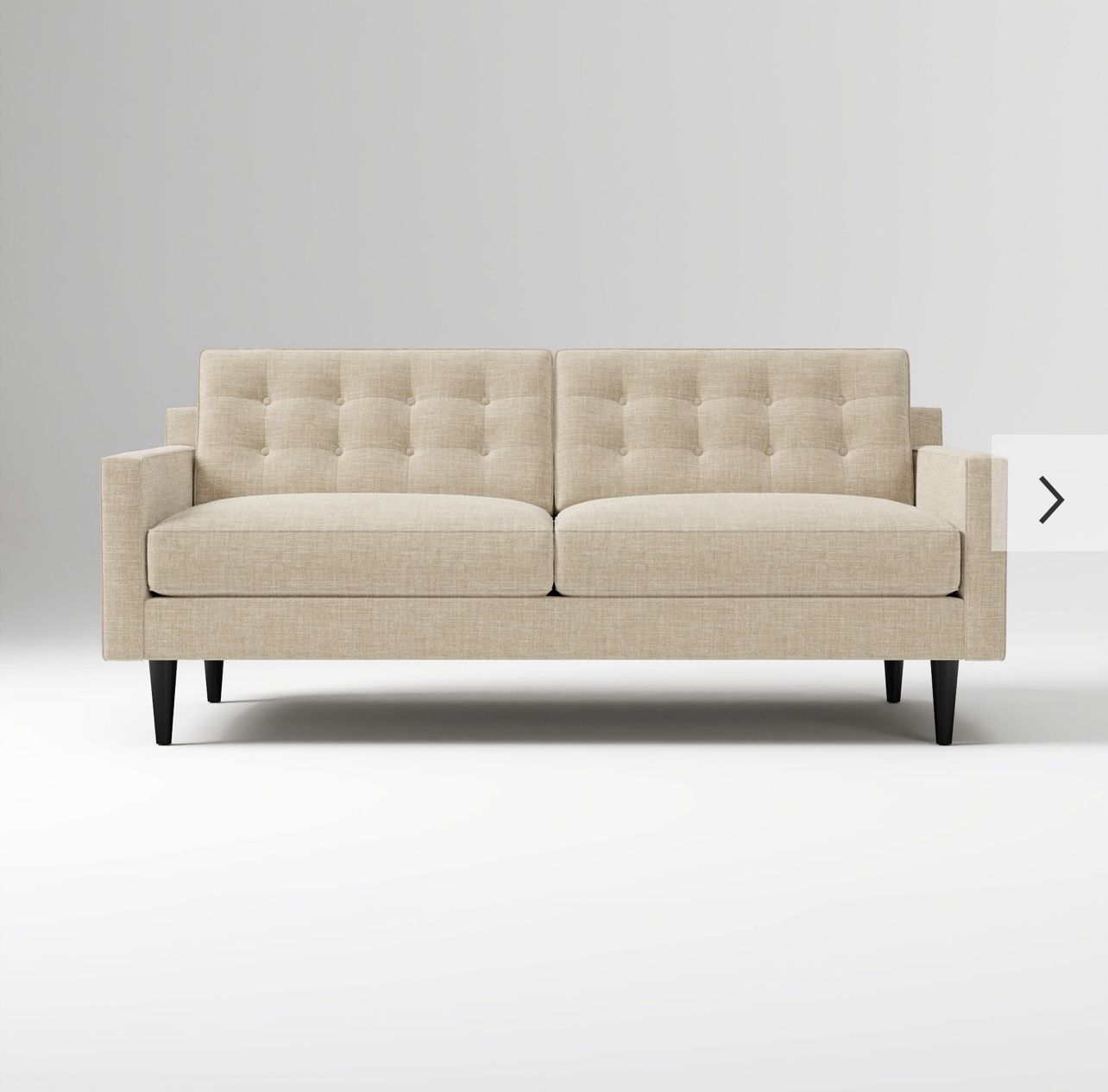 NEW IN BOX- West elm loveseat