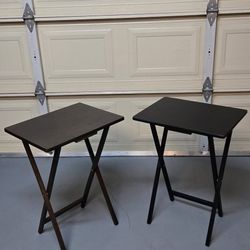 Folding Table.  Both For $20.
