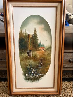 Framed Oil Painting