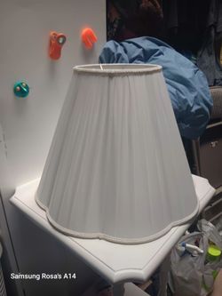 Lamp shade-white-only 1