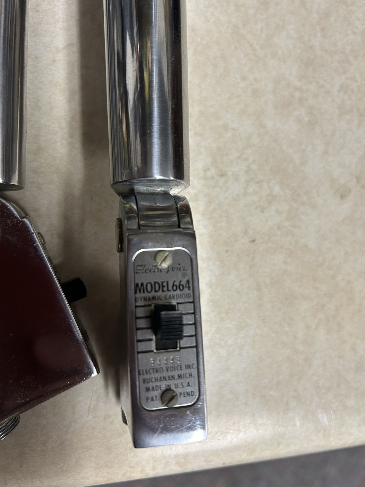 Vintage Electro Voice 664 Dynamic Cardioid Mic