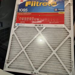 3M Filtrete 24x30x1, 2 pack sealed