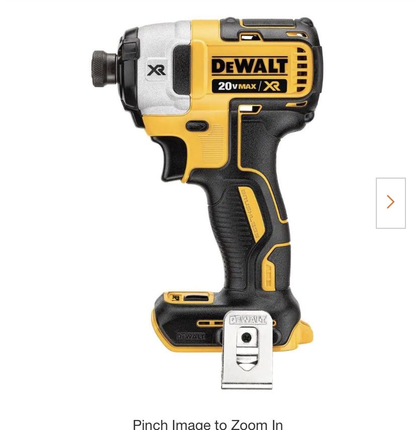 DEWALT 20 Volt MAX XR Cordless Brushless 3 Speed 1 4 in. Impact Driver Tool Only Tools Machinery