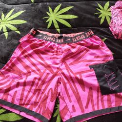 NIKE X Berry Sportswear Training Shorts Pink  WMN 