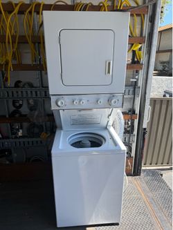 Electric laundry center