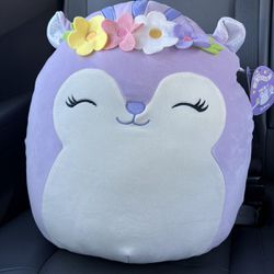Squishmallow 16 inch Sydnee Easter 2024 Squirrel HARD TO FIND