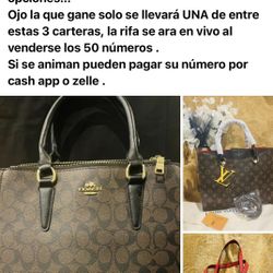 RAFFLE FOR A FASHION PURSE. RIFA De Una Hermosa Cartera