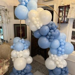 Balloons And Backdrop