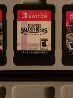Super Smash Bros. Ultimate Nintendo Switch Cartridge