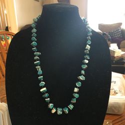 Turquoise Abalone Necklace