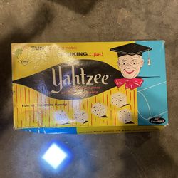 🎲 Vintage YAHTZEE Board Game – Original Box – Complete Set
