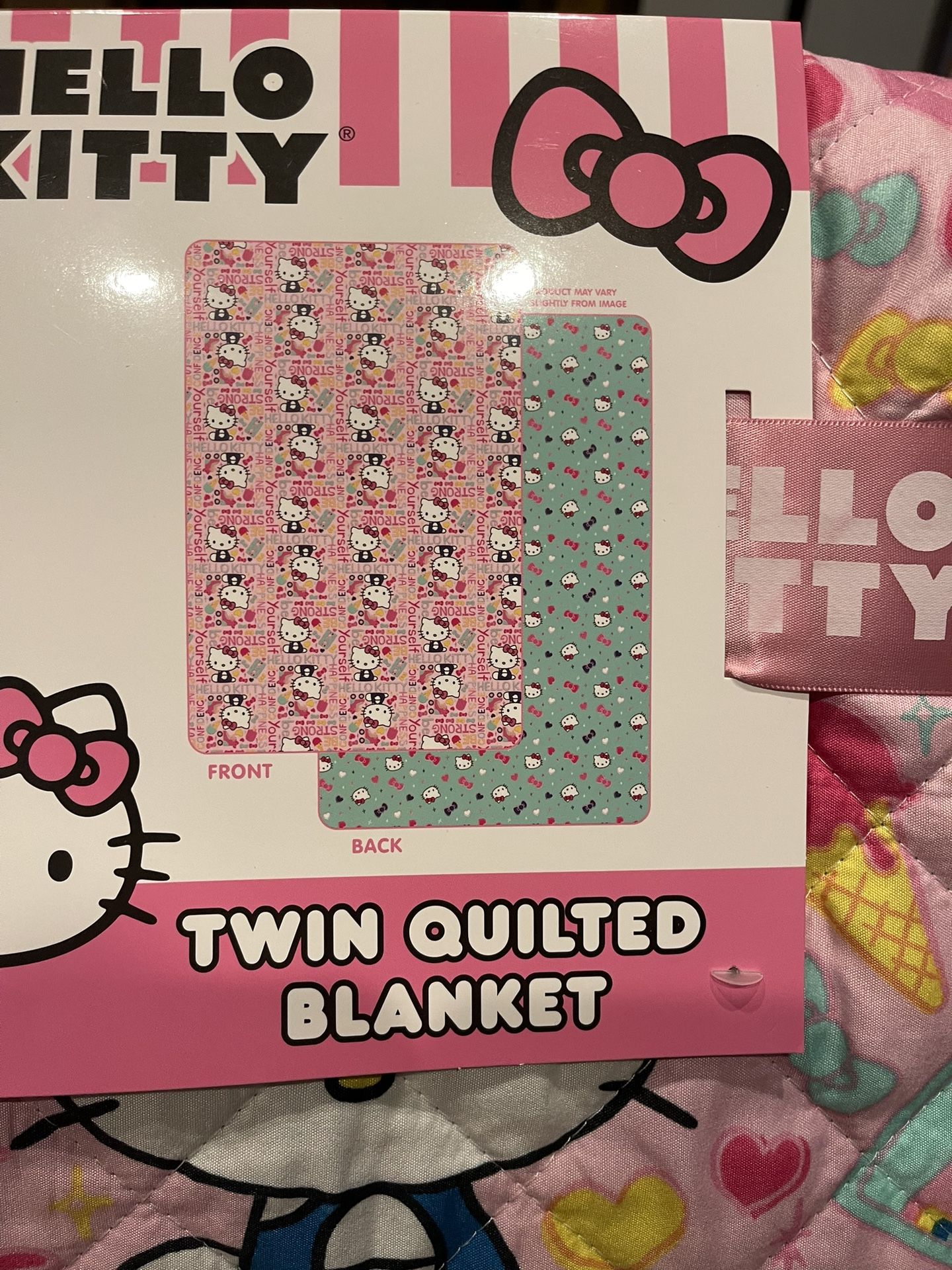 Hello Kitty Quilted Blanket
