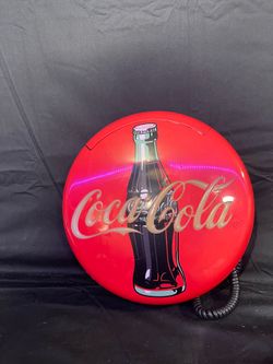 Vintage Coca-Cola Wall Telephone