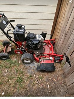 Standing lawnmower