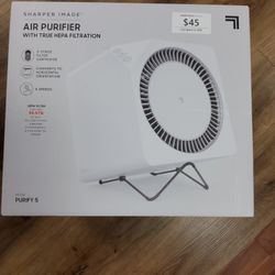 Sharper Image Air Purifier With True Hepa Filtration 