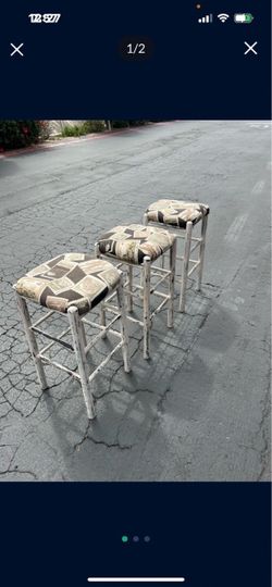 Shabby chic barstools