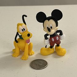 Mickey And Pluto Toys Figures - Ship Only