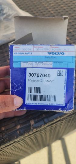 Volvo blower motor ressistor