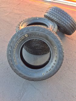 17" Firestone destination at2 tires