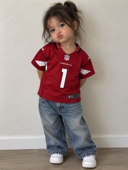Nike Arizona Cardinals #1 NFL Toddler Football Jersey Red 24M