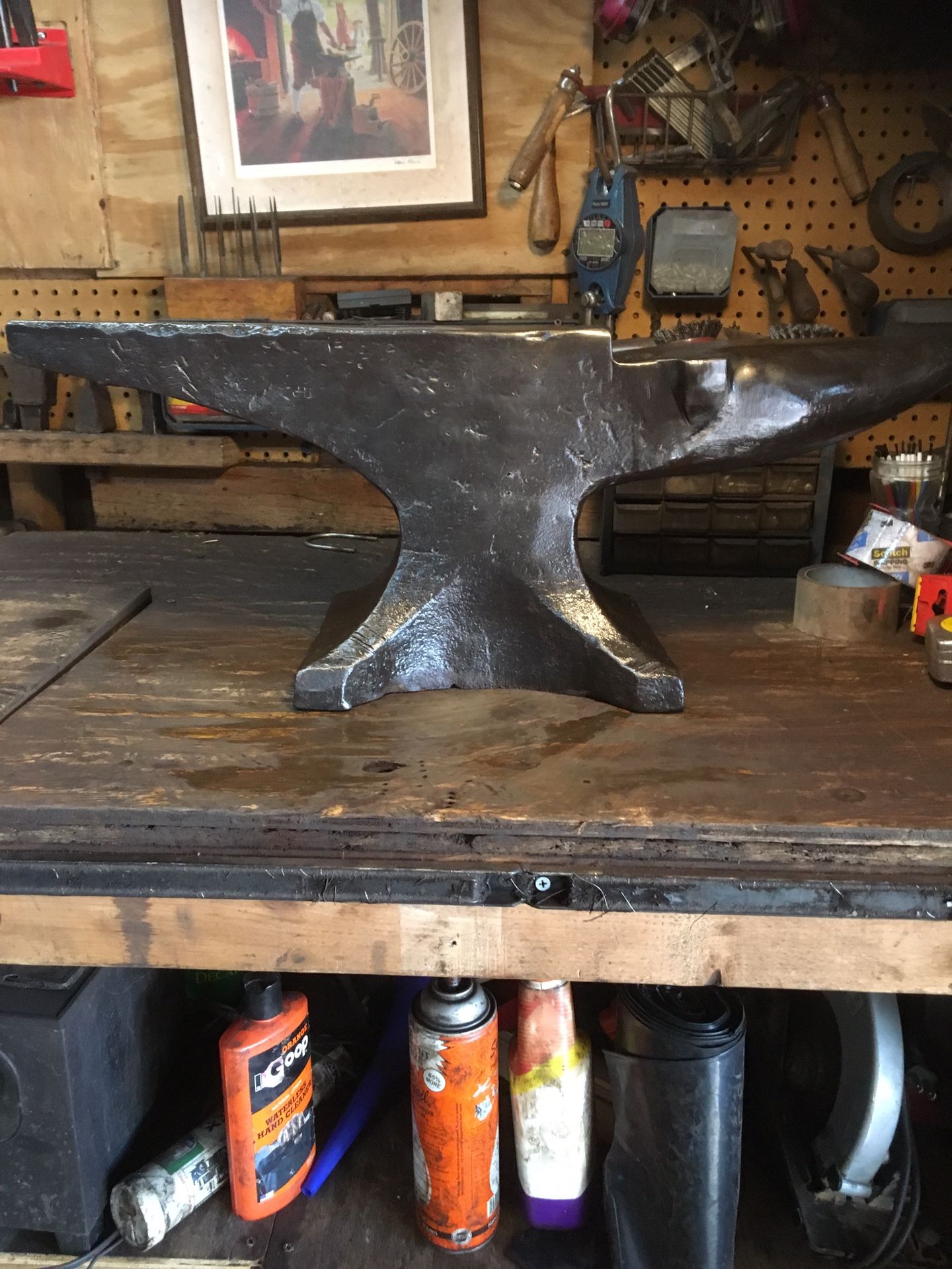 162LBS Trenton Anvil blacksmith