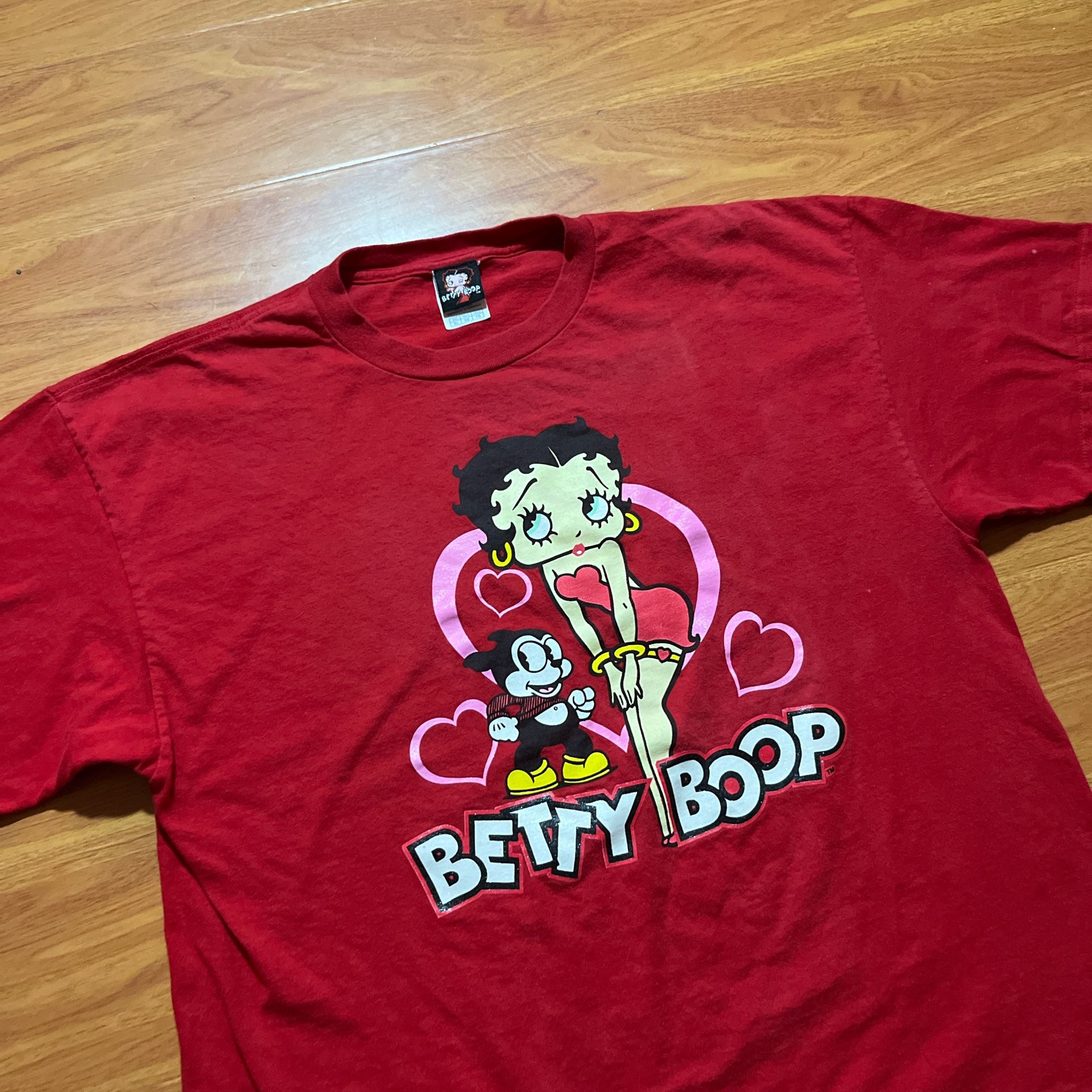 Vintage 2008 Betty Boop Dog Tshirt  Size XL 