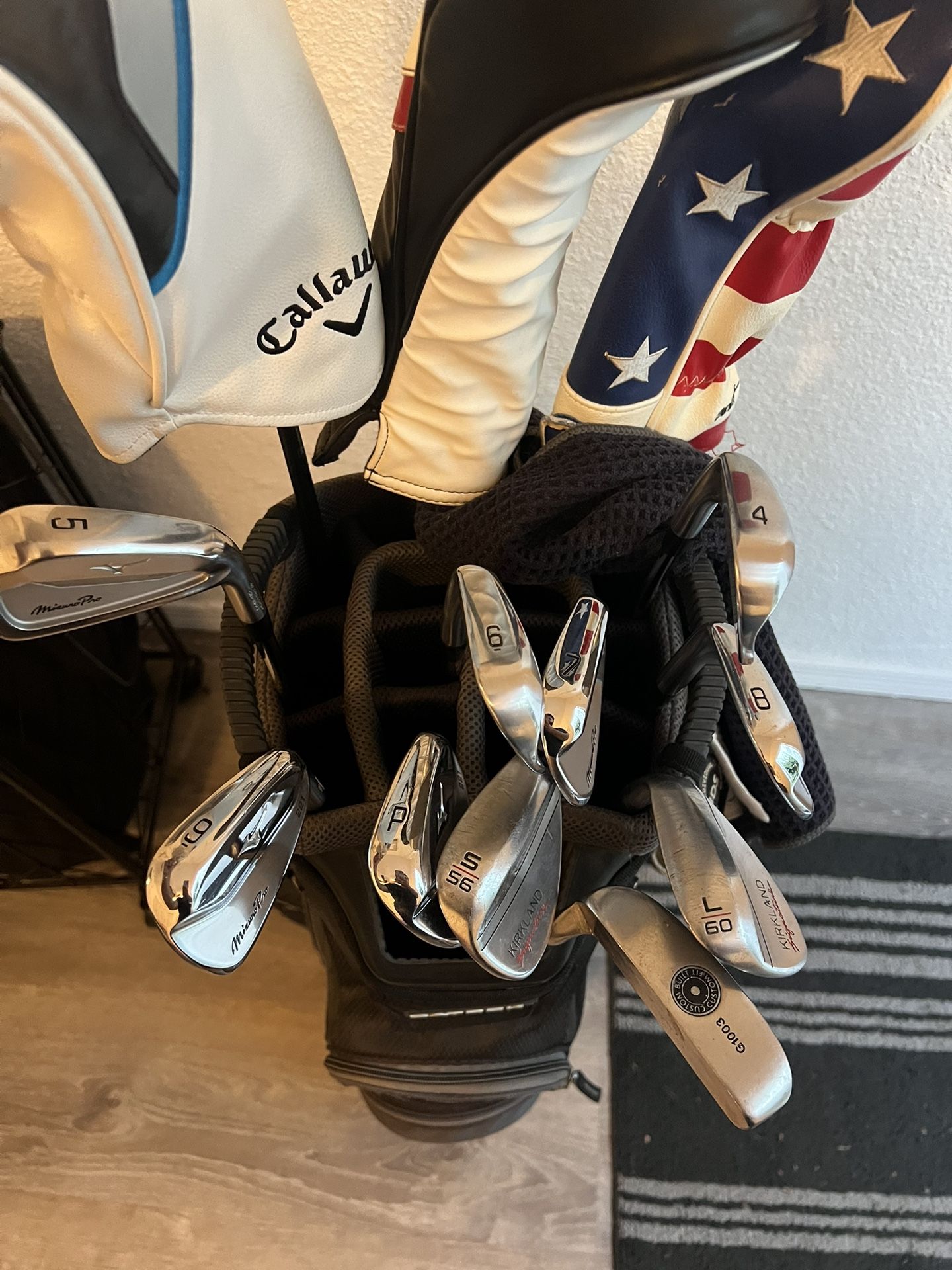 Mizuno Pro 221/223 Combo Set
