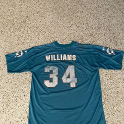 Miami Dolphins Ricky Williams official jersey 