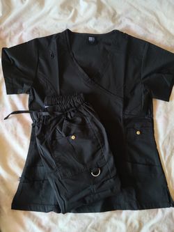 Uniform scrubs set size XS women's