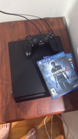 Selling ps4 with gta 5 and uncharted 4