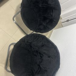 2 sillas plegables cómodas