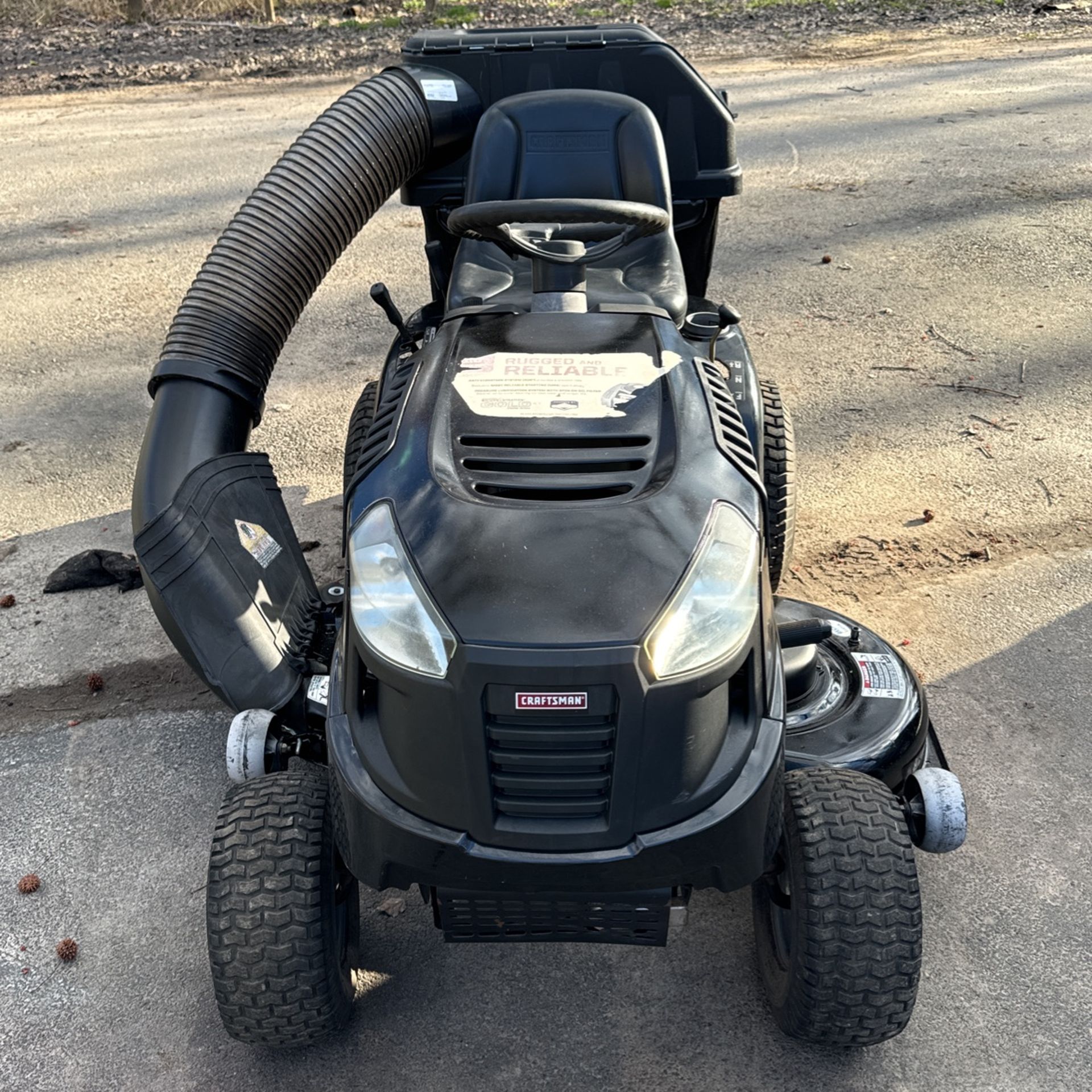 Lawnmower Tractor Craftzman Lt2000 42 Inch Deck Auto Trans 