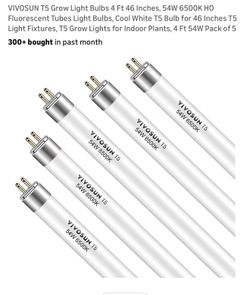 Vivo Sun 4ft Lamps 5 Pack