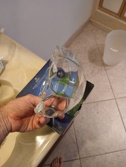 Royal Copenhagen Lead Crystal Mini Candle Holder