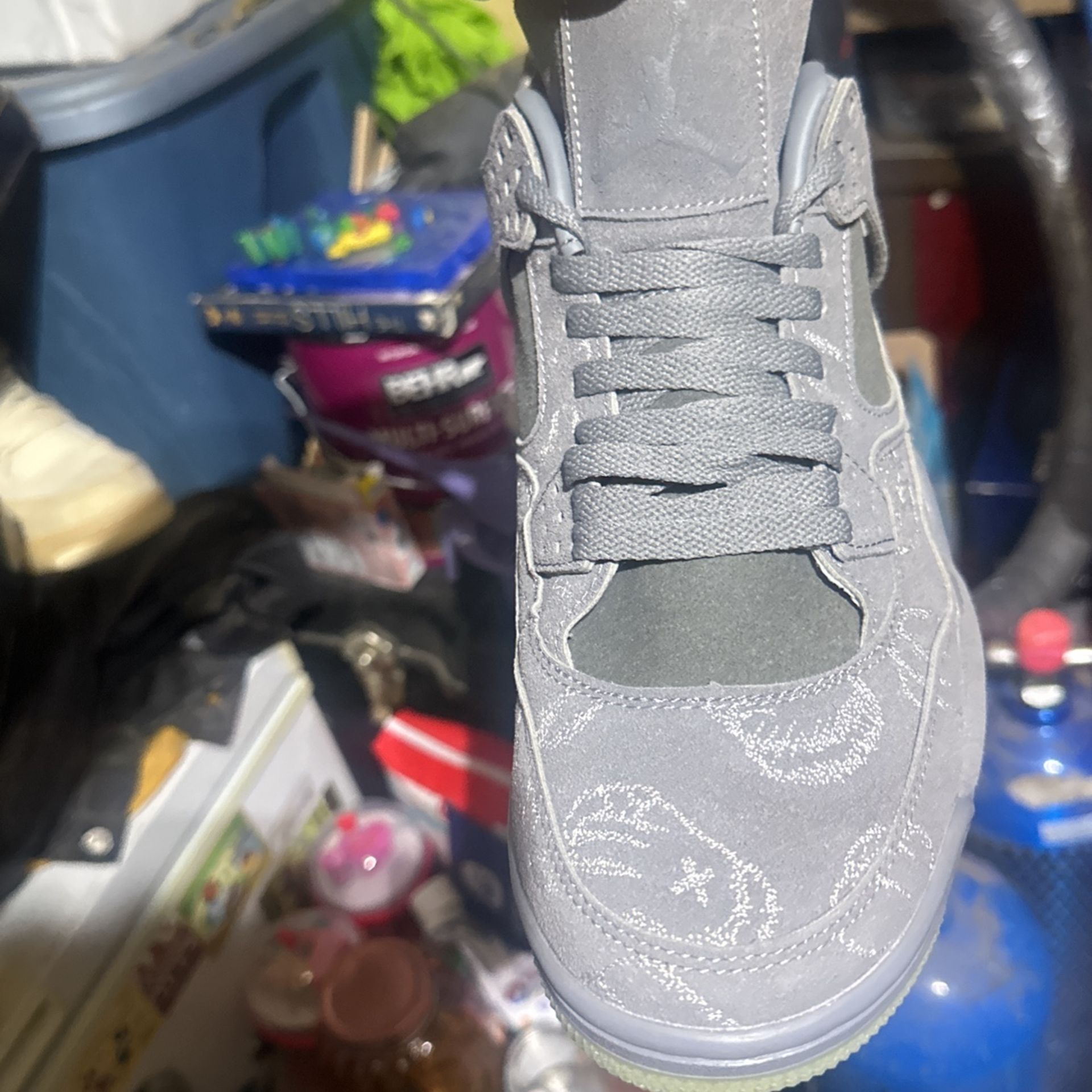 Jordan 4s Kaws Grey 