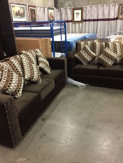 New sofa and Love seat $675