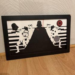 Star Wars Magnetic Board With Magnets