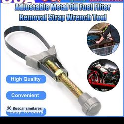 Herramienta Ajustable Para Quitar Cualquier Tamaño De Filtro De Aceite $15