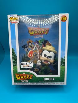 (NEW) Funko POP! VHS Cover: Disney #04 A Goofy Movie, Goofy COLLECTABLE Figure (Amazon Exclusive)