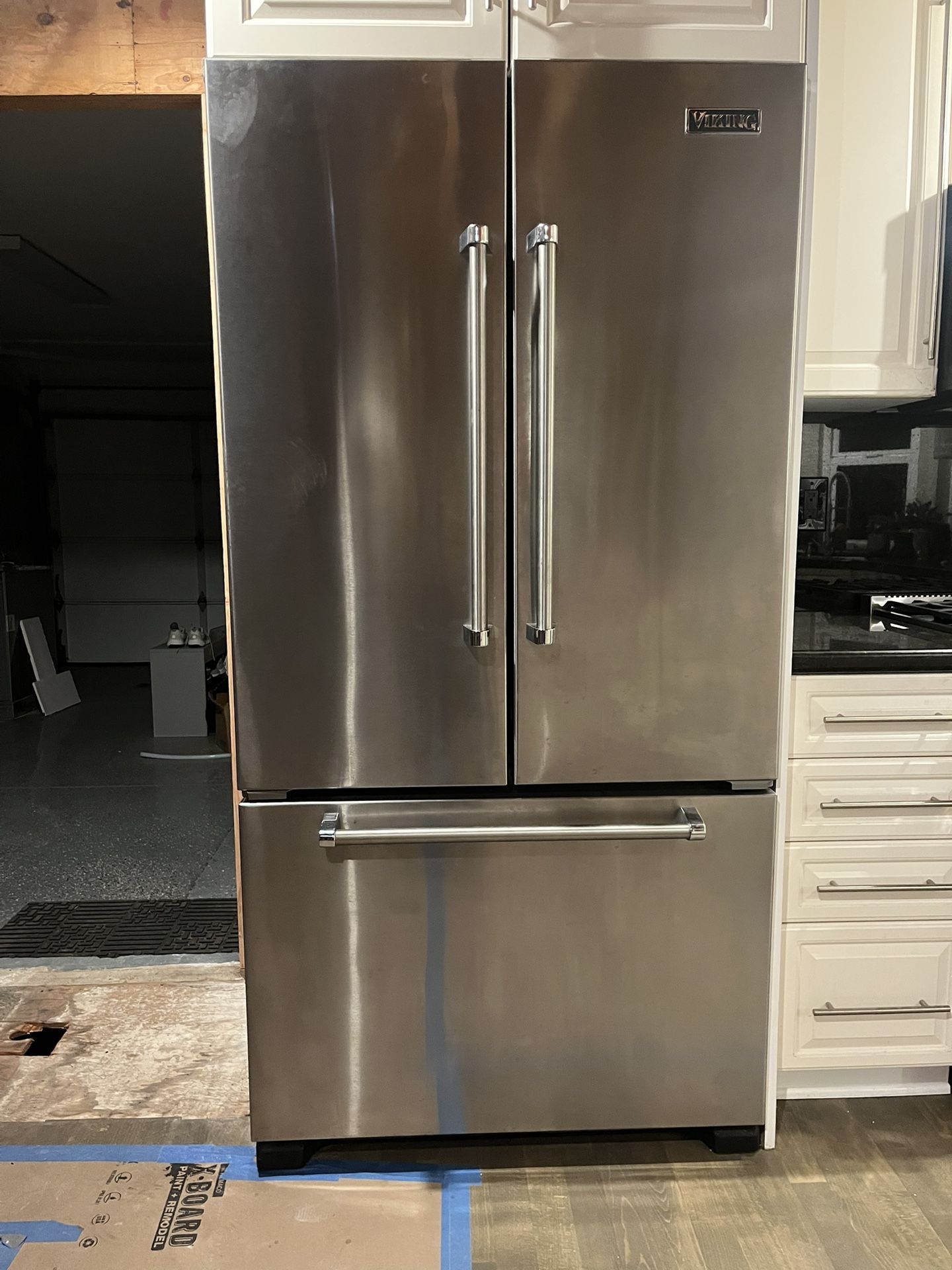 Viking 36in Counter Depth French Door Refrigerator 