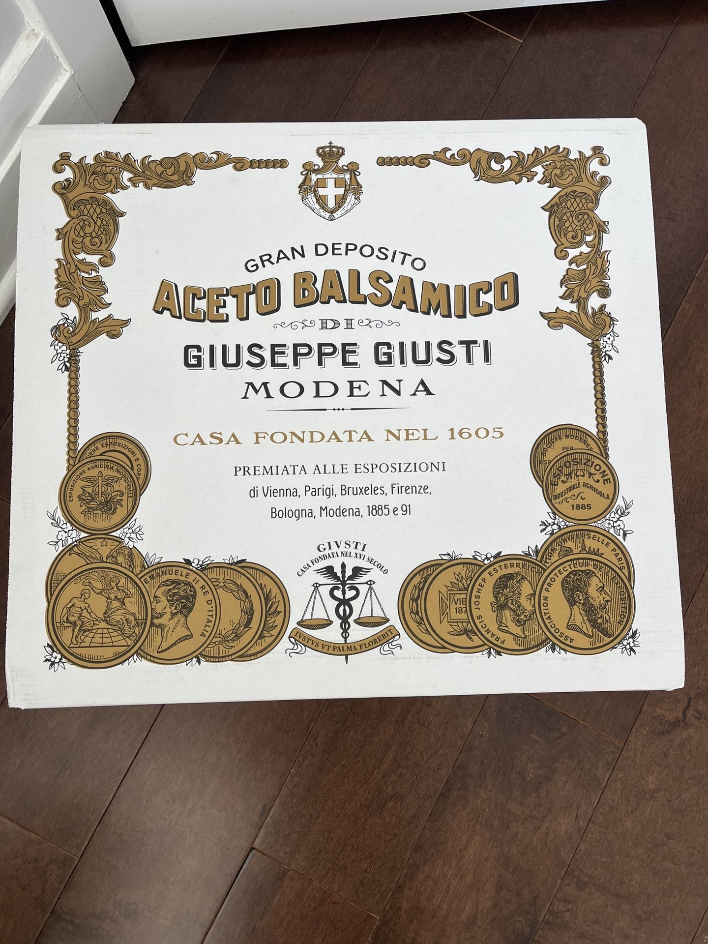 1605 Giusti Modena Balsamic Vinegar Collection