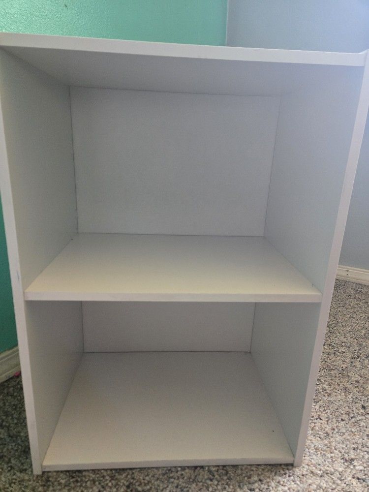 Small White Book Shelf